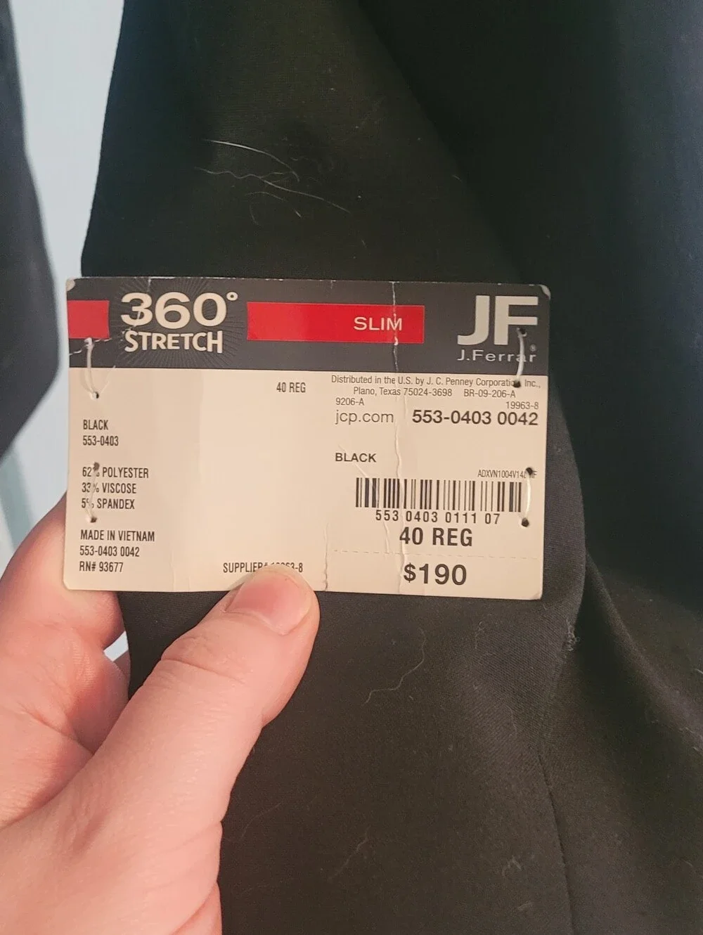 jf j.ferrar classic black